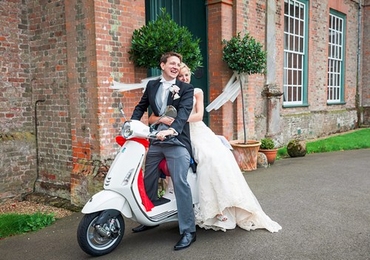 That Feeling When Your Wife Buys You a Vespa for a Wedding Present