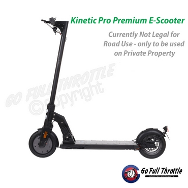 Kinetic Pro Premium E-Scooter [Not Legal For Road Use]