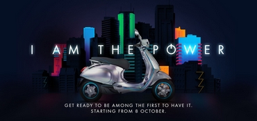 NEW Vespa Elettrica - I am the POWER