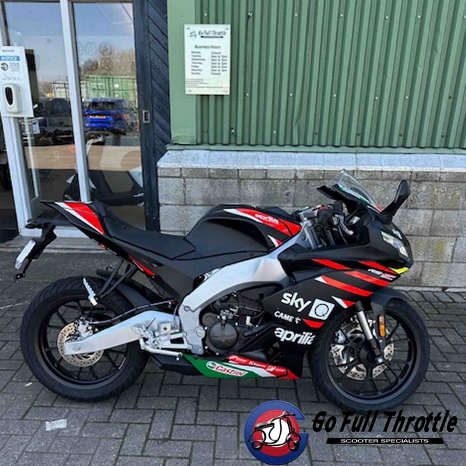 Special Offer - Aprilia RS 125 4T ABS GP Replica E5
