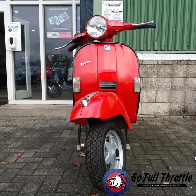 Pre -loved Restored Vespa PX125 Now